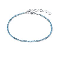 Bracciale Brand Donna Tennis colorato in Acciaio Zircone 14BR043T-M - 14BR043T-M